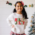 Load image into Gallery viewer, Holly Jolly Patch Christmas Sweatshirt