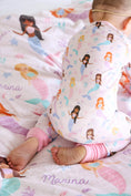 Load image into Gallery viewer, Let's Be Mermaids Convertible Zip Sleeper