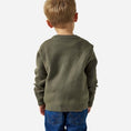 Load image into Gallery viewer, Youth Cabin Sweater Olive Duck