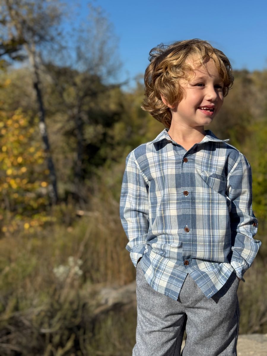 Atwood Blue Woven Shirt