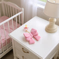 Load image into Gallery viewer, Bitzy Pal Natural Rubber Pacifier& Plush Bow
