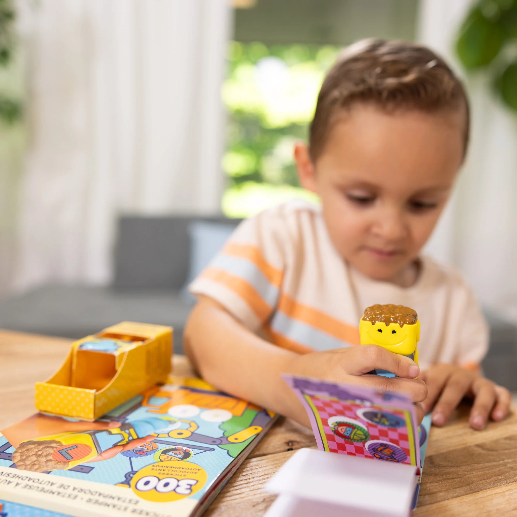 Sticker WOW - Bulldozer By Melissa & Doug
