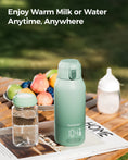 Load image into Gallery viewer, Momcozy Portable Breast Milk & Water Warmer For Travel
