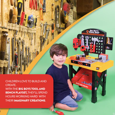 Big Boys Tool & Bench Playsets