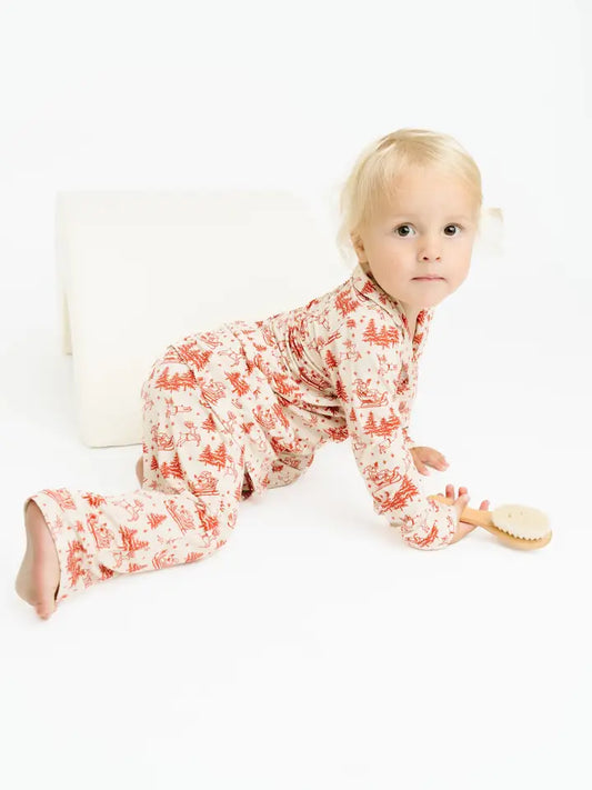 Classic Claus Bamboo Button Up Set