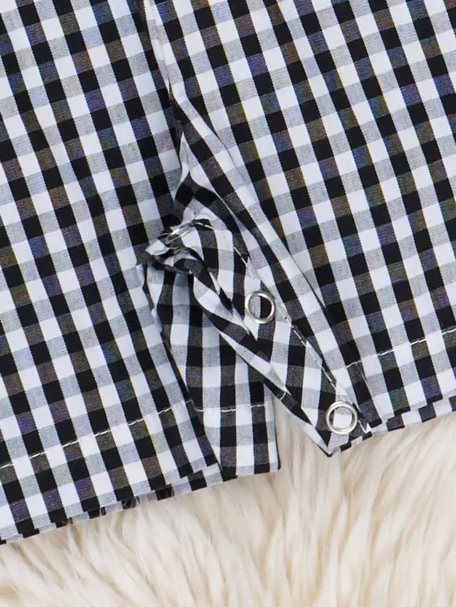 Arkansas Smocked Gingham Johnny