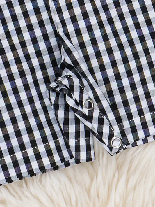 Arkansas Smocked Gingham Johnny