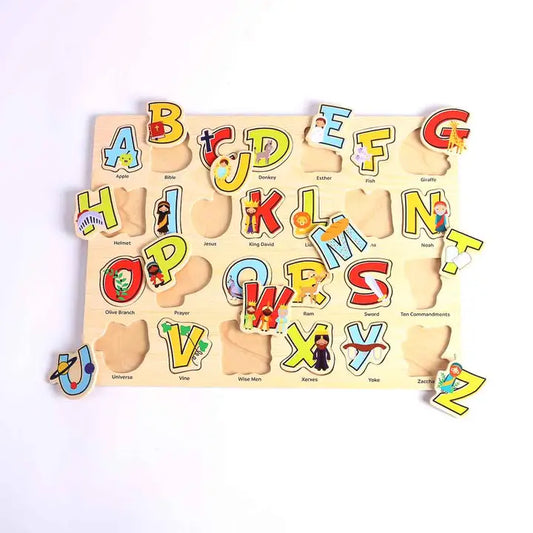 Wood Puzzle - Bible ABC's