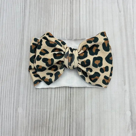 Cheetah Waffle Headband