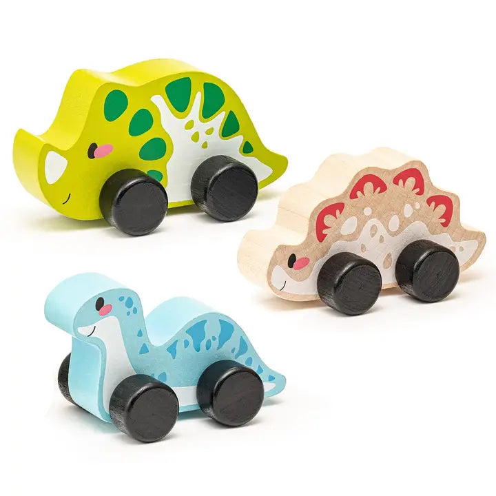 Wooden Dino Toy Set
