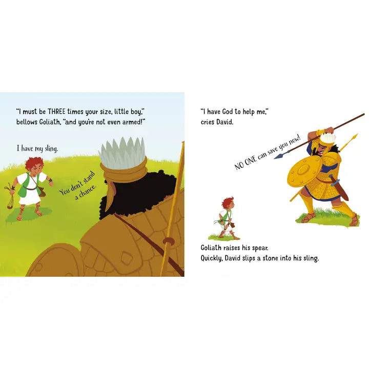 David and Goliath Board Book