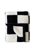 Load image into Gallery viewer, Checkered Plush Baby Blanket
