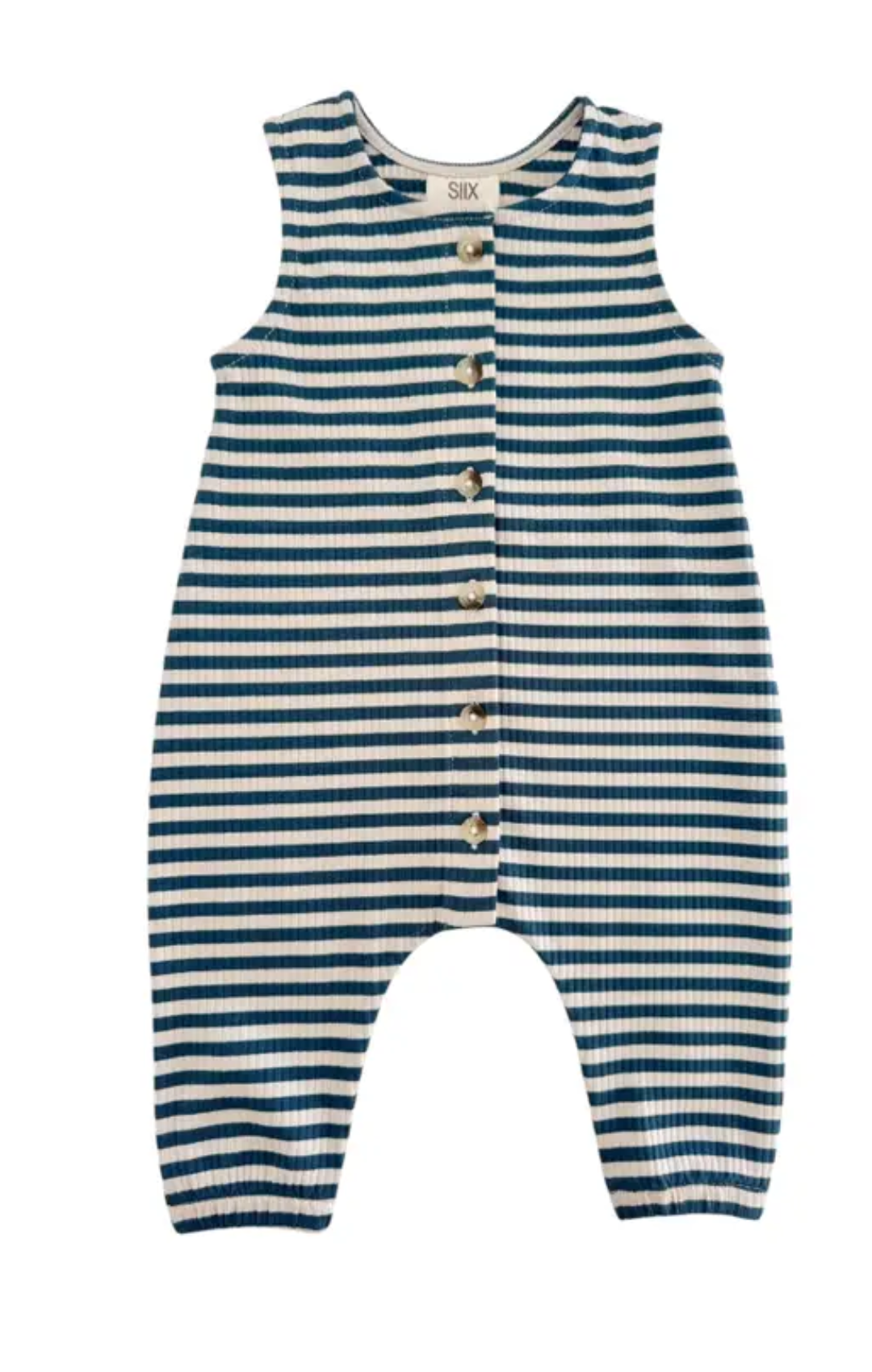 Steele Blue Striped Kids Jumper