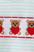 Load image into Gallery viewer, Bear Heart Striped Bubble
