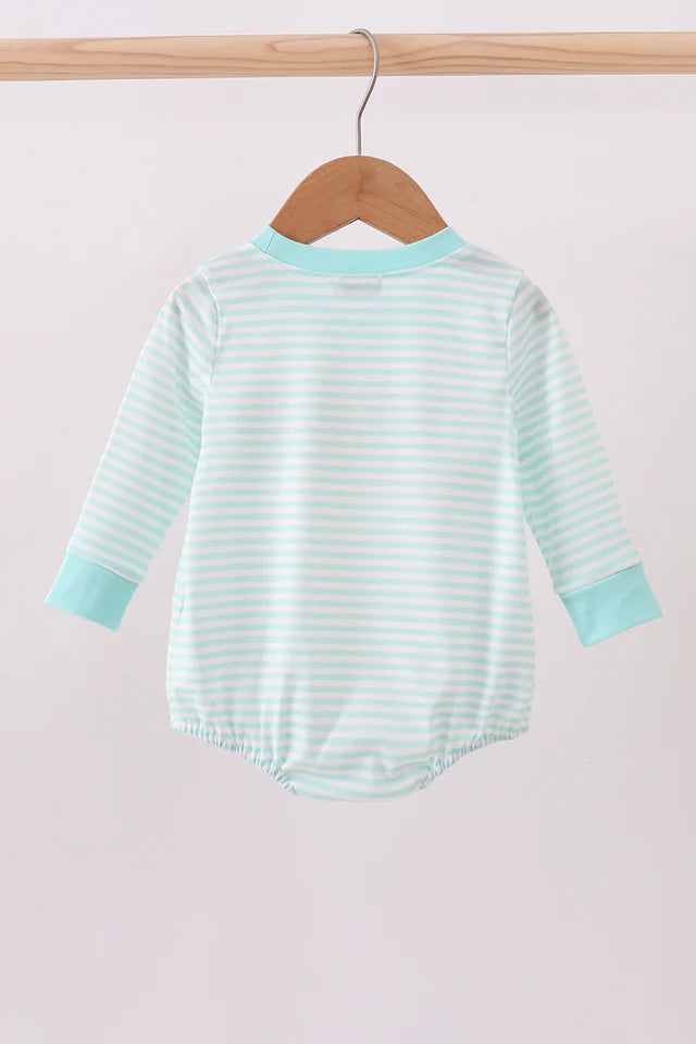 Bear Heart Striped Bubble