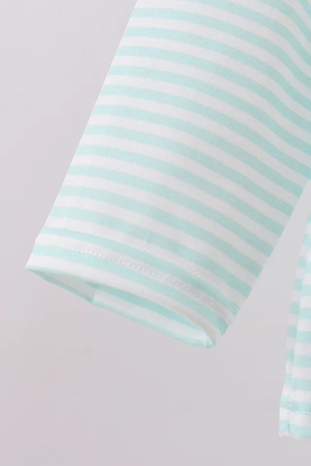 Bear Heart Striped Shirt