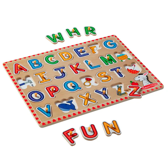 See-Inside Alphabet Peg Puzzle