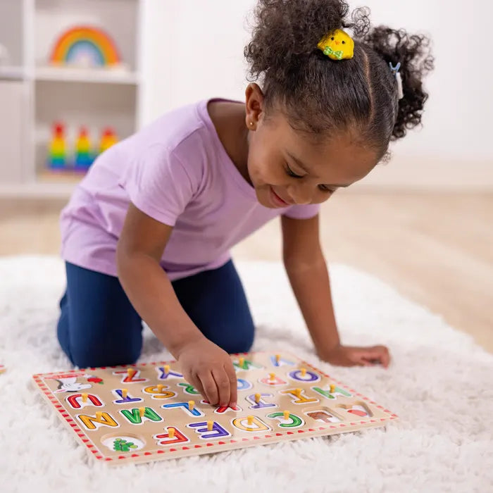See-Inside Alphabet Peg Puzzle