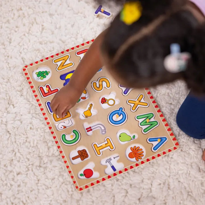 See-Inside Alphabet Peg Puzzle