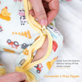 Load image into Gallery viewer, Little Barnyard Bamboo Convertible Sleeper
