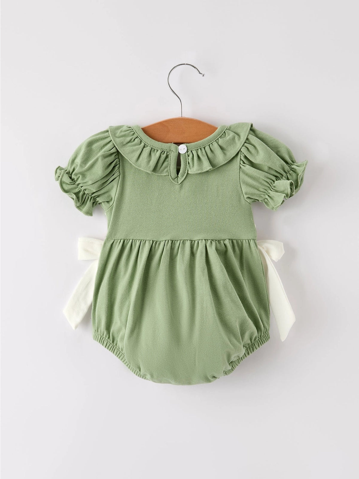 Thanksgiving Turkey Smock Girl Romper