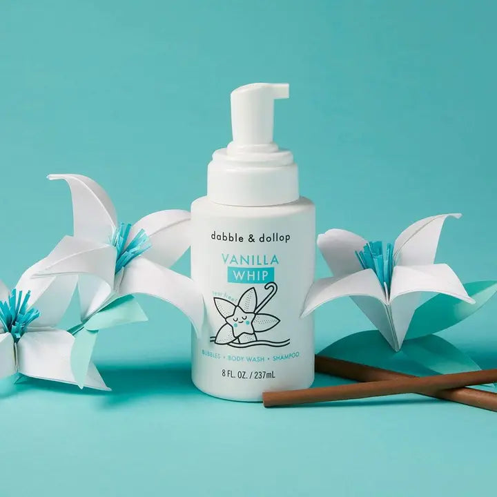 All-Natural Vanilla Foaming Shampoo & Body Whip