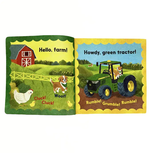 Hello, Farm! Teether & Book
