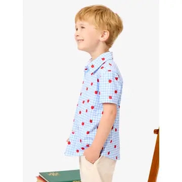 Apple Orchard Performance Button Down