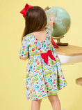 Load image into Gallery viewer, Classroom Crew Short Sleeve Knit Twirl Dress
