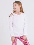 Load image into Gallery viewer, White Knit Long Sleeve Ruffle Top
