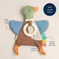 Load image into Gallery viewer, Bitzy Crinkle- Mallard Duck
