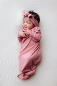 Load image into Gallery viewer, Rose Knotted Gown and Bow
