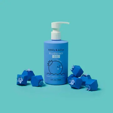 All-Natural Blueberry Shampoo, Body Wash & Bubbles