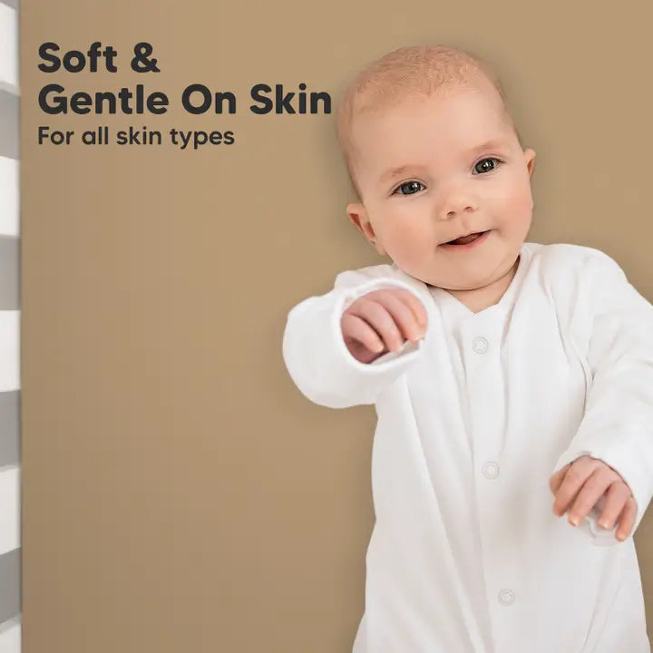 2-Pack Organic Cotton Fitted Crib Sheet Pecan