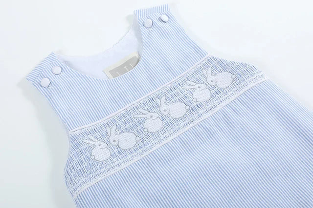 Bunny Seersucker Shortall