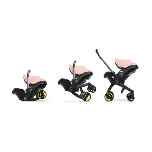 hot pink doona stroller Doona Infant Car Seat & Stroller- Blush Pink – Delta Darlings