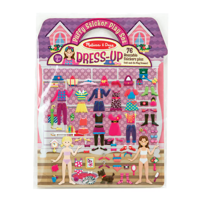 Puffy Sticker Play Set- Dress-Up