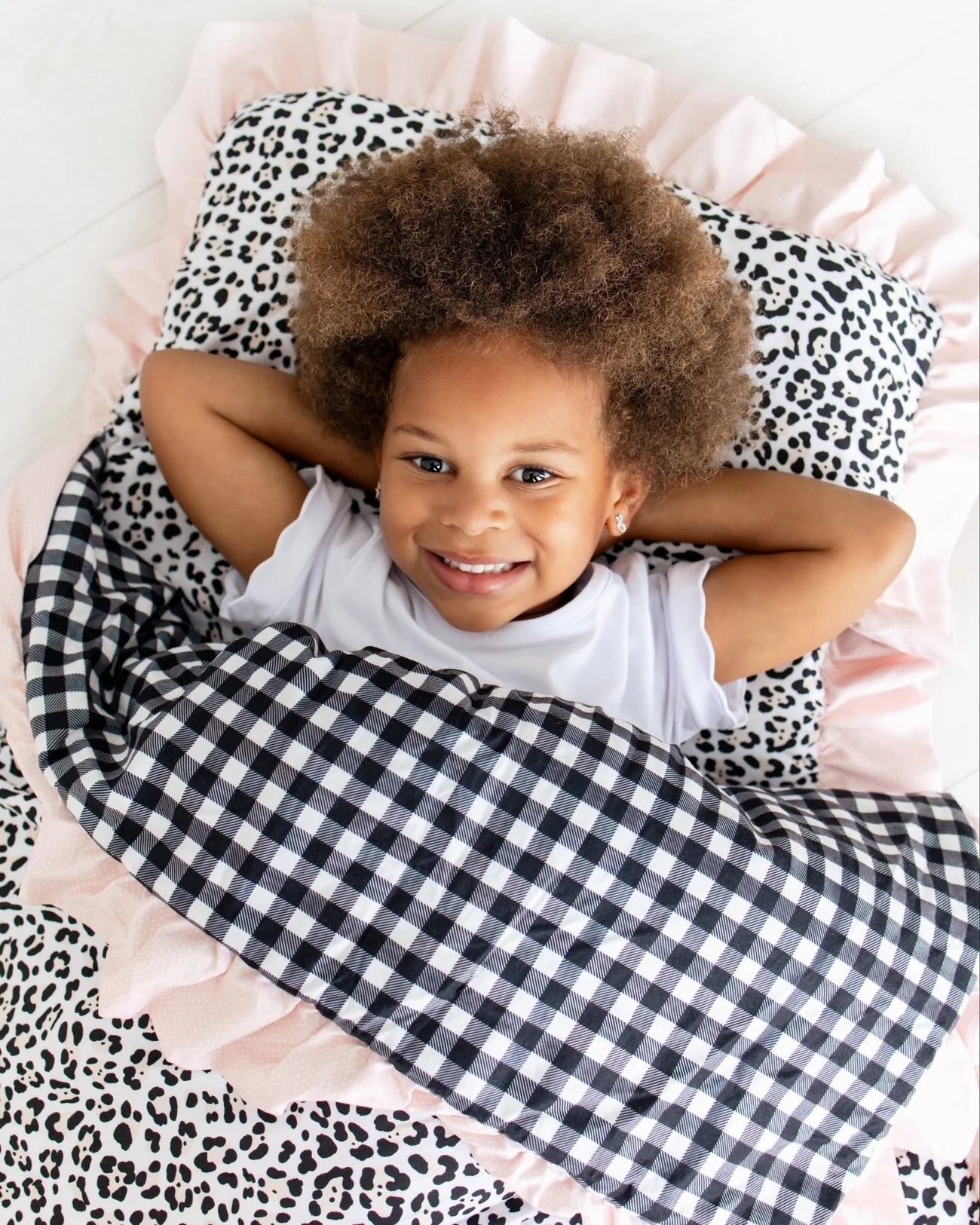 Ruffle Leopard Nat Mat
