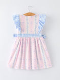 Load image into Gallery viewer, Daddy's Girl Smocked Plaid Bow Dress
