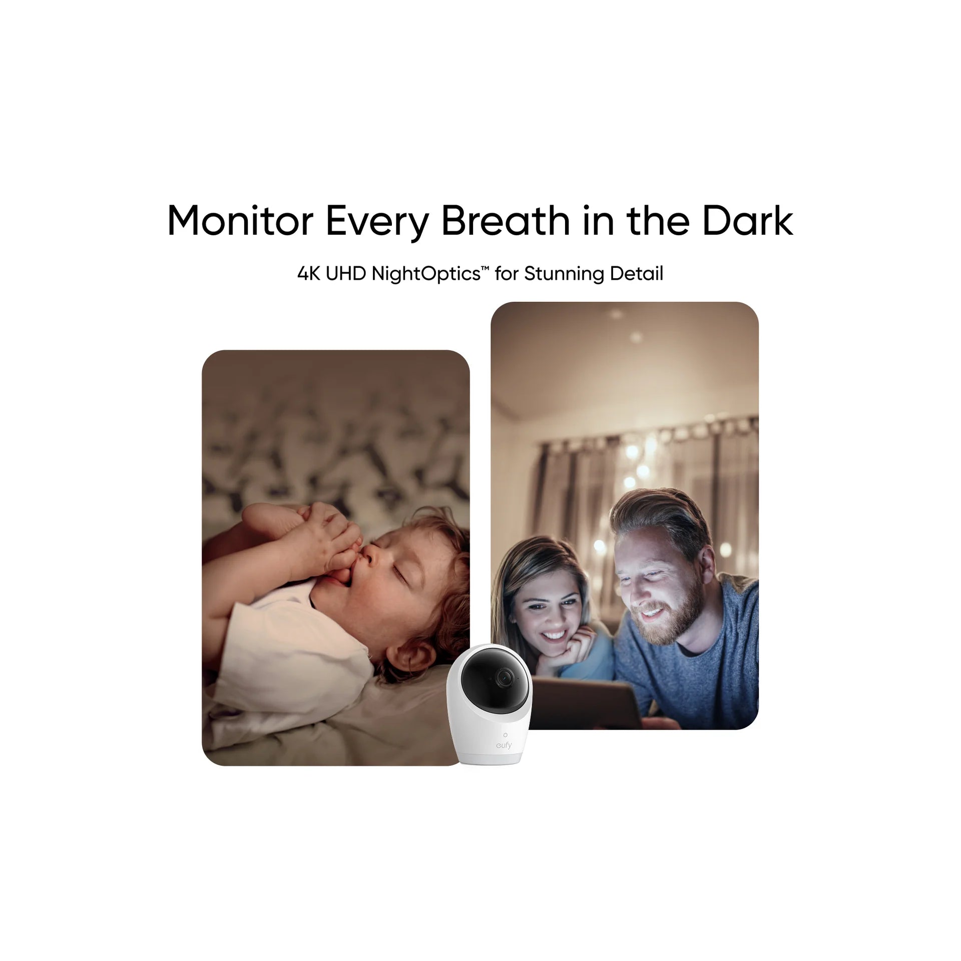 Eufy E21 Baby Monitor With 4K Camera and Charging Base