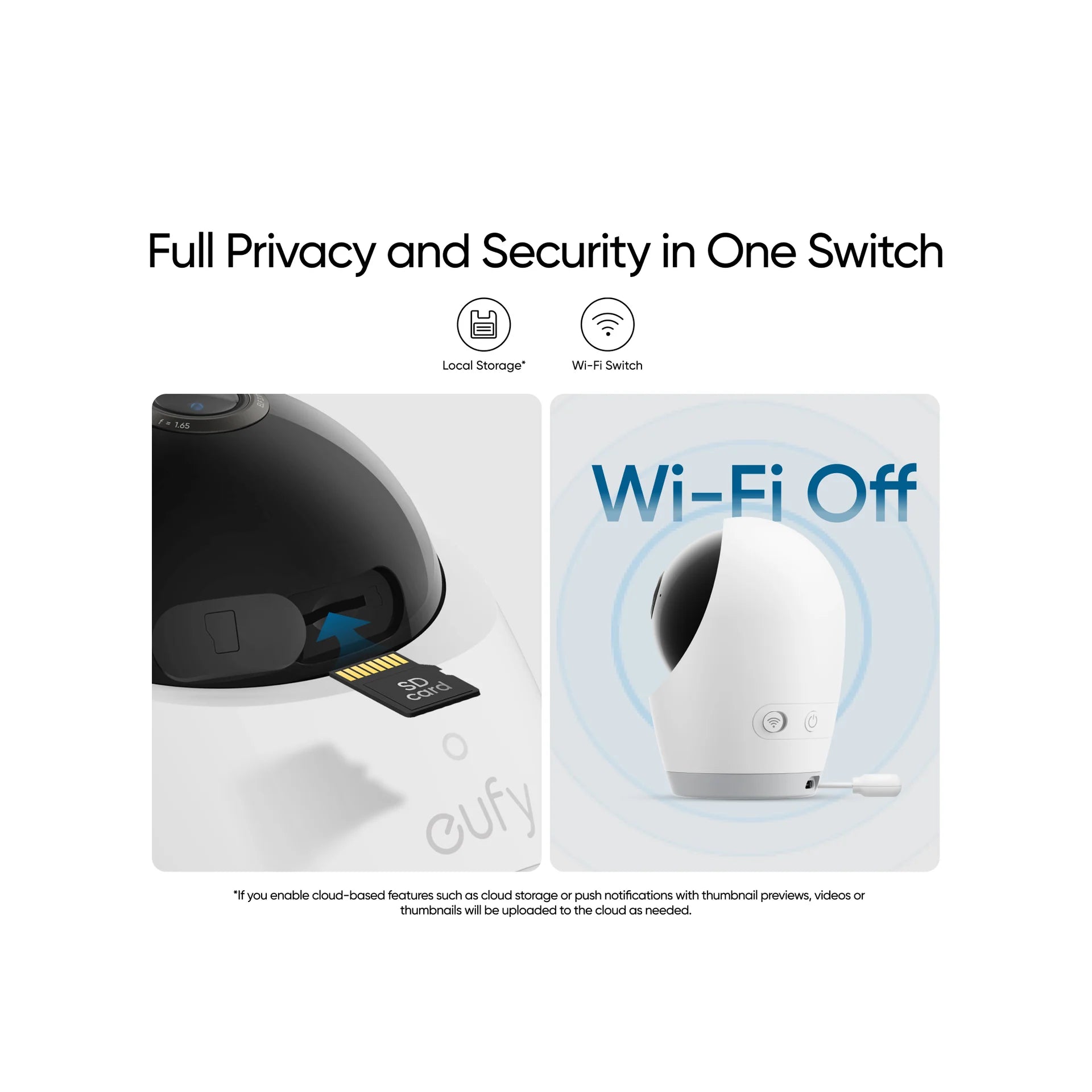 Eufy E21 Baby Monitor With 4K Camera and Charging Base