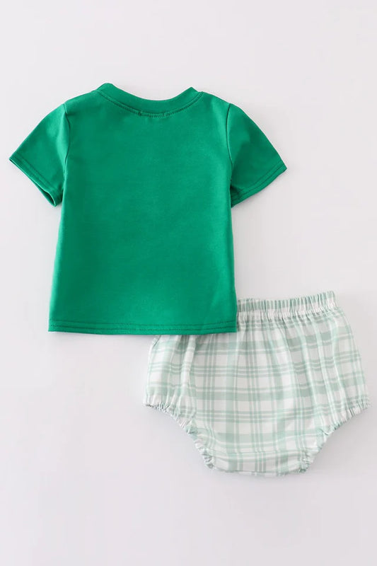 Farm Smocked Bloomer Set