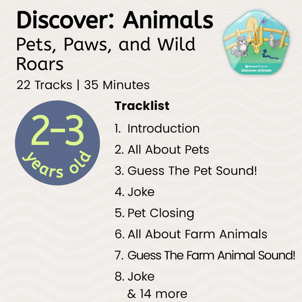 Storypod Token - Discover Animals