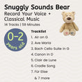 Load image into Gallery viewer, Storypod Plush - Snuggly Sounds Bear
