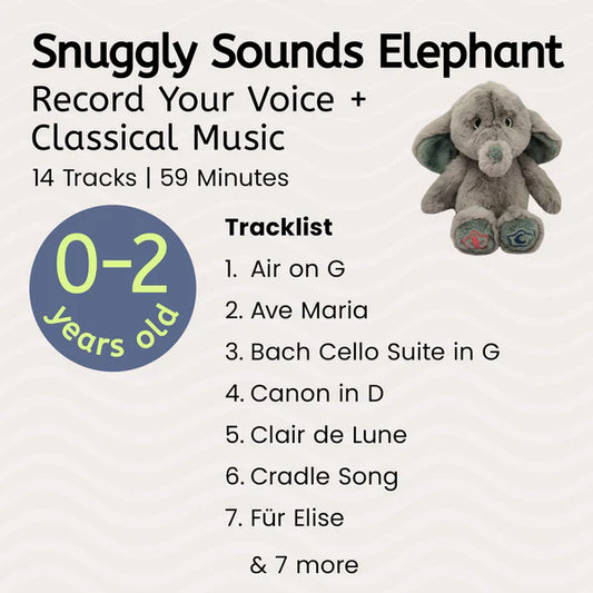 Storypod Plush - Snuggly Sounds Elephant