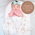 Load image into Gallery viewer, Stand Tall Baby Muslin Swaddle Blanket
