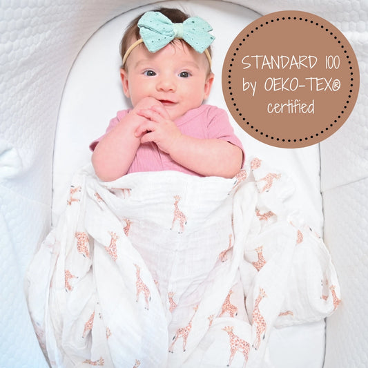 Stand Tall Baby Muslin Swaddle Blanket