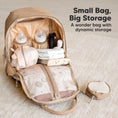 Load image into Gallery viewer, Diaper Bag Backback W/ Changing Pad

