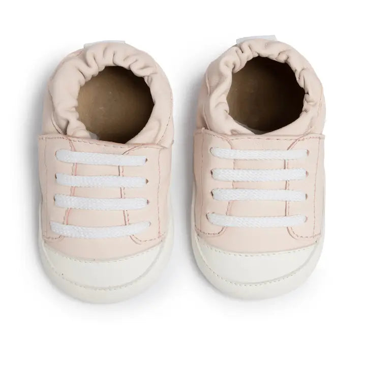 Popping Pink - SHOOSHOOS Baby Shoes Leather Sneaker Bootie