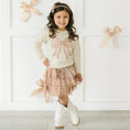 Load image into Gallery viewer, Gingham Bow Patch Sweatshirt
